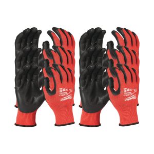 12 Pack Cut Level 3 Dipped Gloves - 12pc
