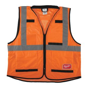 Premium Hi-Visibility Vest Orange