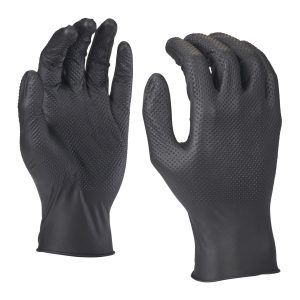 Nitrile Disposable Gloves Grip - 50pc