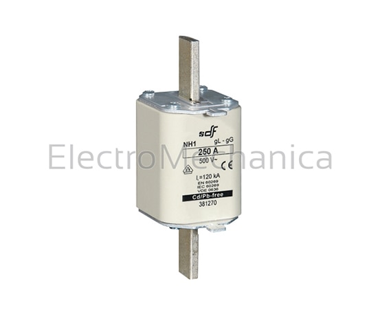 200A gG DIN NH1 FUSE LINK 500V