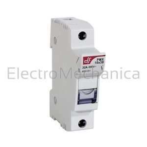 1P 32A 10x38 FUSE HOLDER NEON IND