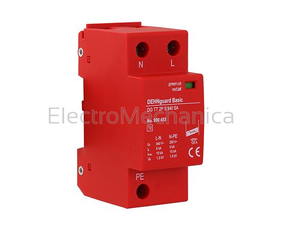 TYPE 2 10kA 340V 2P 1PH+N SPD