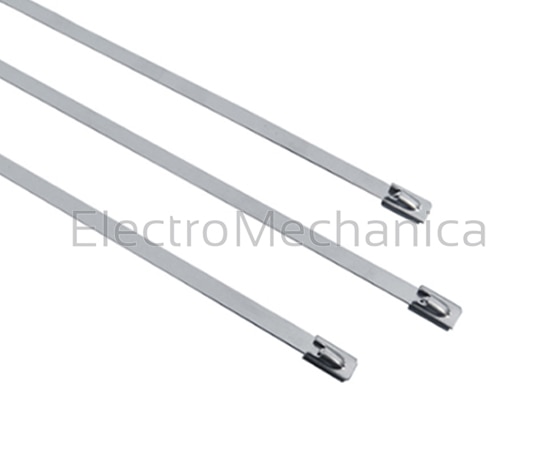 S/S304 CABLE TIES 4.6x550mm (100)