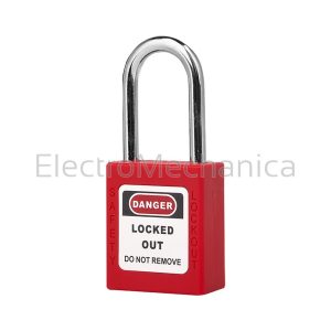 SAFETY PADLOCK 150 MM RED