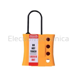 NYLON SLIDER HASP 4HOLE 9MM SHCKL