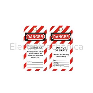 SAFETY LOCKOUT TAGS