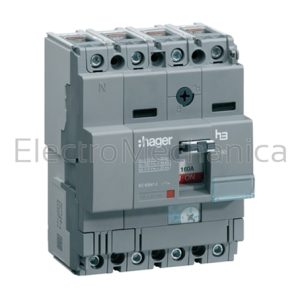 80-125A 4P 40KA x160 TM MCCB