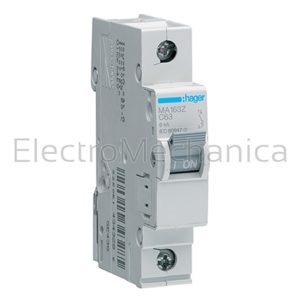 6A 1P 6kA C-CURVE MCB