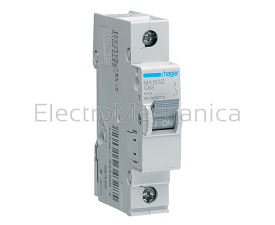 6A 1P 6kA C-CURVE MCB