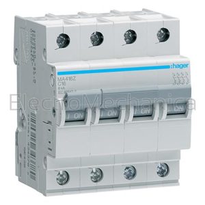 63A 4P 6kA C-CURVE MCB