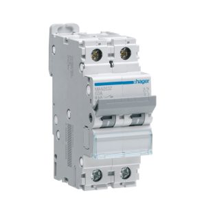 63A 2P 6kA C-CURVE MCB