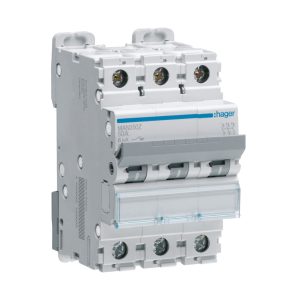 50A 3P 6kA C-CURVE MCB