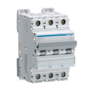 63A 3P 6kA C-CURVE MCB