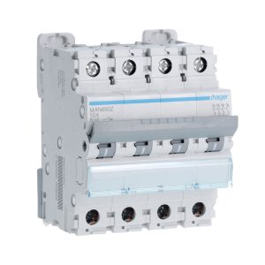 50A 4P 6kA C-CURVE MCB