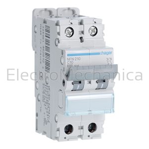 63A 2P 10KA C-CURVE MCB
