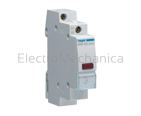 RED LED INDICATING LIGHT 230V