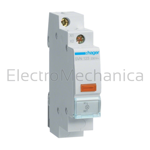 AMBER LED INDICATING LIGHT 230V