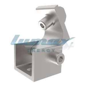 ANGLED FOOT PIECE - FRONT INCL.FASTENERS
