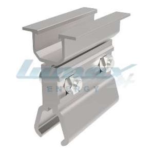DOUBLE BOLTED SHORT RAIL FOR KLIP-LOK/SAFLOK 700 SHEETING