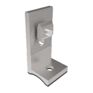 L-BRACKET FOR CORRUGATED ROOF WITH EPDMANDRAILFASTENERS-LANDSCAPE