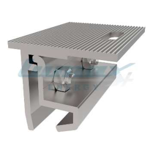 SLOTTED FLAT-TOP SEAM CLAMP FOR NOVOTEXI SHEETING