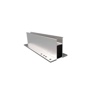 SHORT RAIL WITH EPDM FOR IBR AND CORRUGATED SHEET WITH 8 M6 HOLES