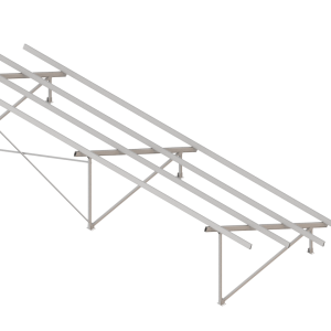 2V12 HIGH WIND GROUND MOUNT STEEL KIT