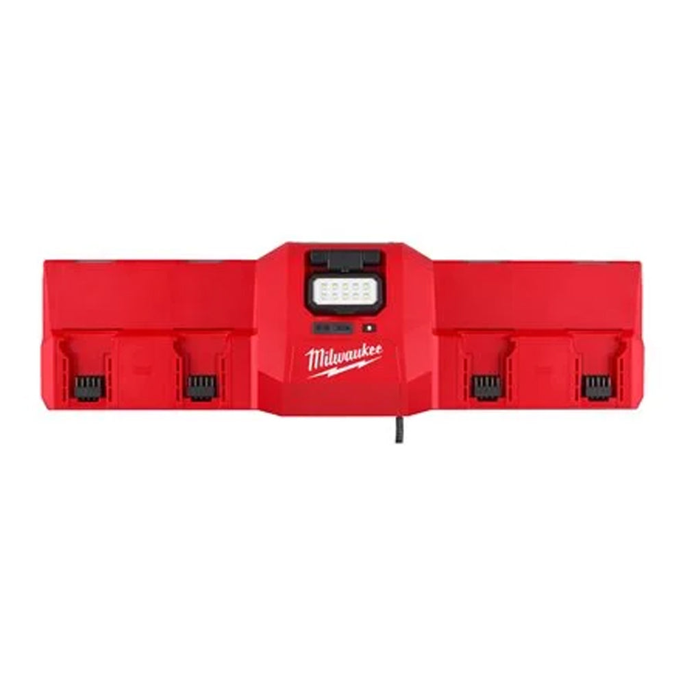M12-18 GBC4 - M12-18 Gangbox Charger with 4 x M18 slots + 2x M12 slots