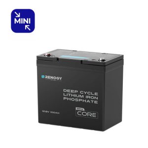 12V 100Ah Core Series Deep Cycle LiFePO4 Battery (Mini Series)