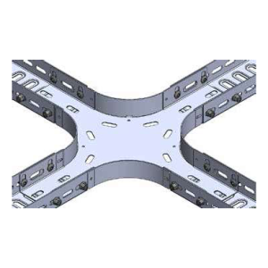 152 MM WIDE AND 38 MM HIGH CABLE TRAY 4-WAY SPLITTER