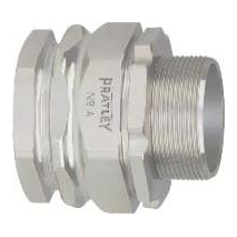 PRATLEY ADJUSTABLE GLAND NO 1 FOR SWA C/W LOCK-NUT