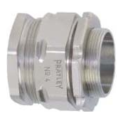 PRATLEY BRASS COMPRESSION GLAND NO 0 C/W LOCK-NUT